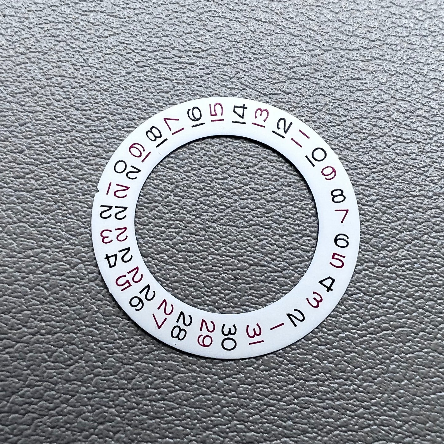 Date@3 Red Odd Date Wheel Overlay for Miyota 8215 8200 ETA2824 2836 Movement