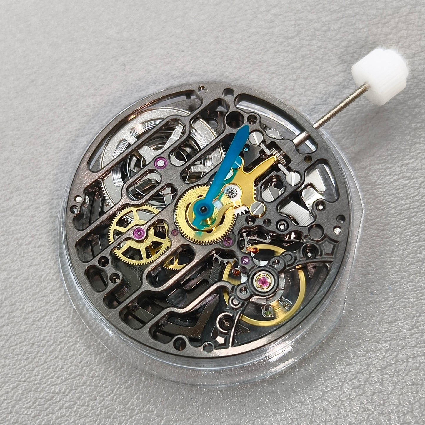 HZ7500A Black Hollow Round Automatic Mechanical Movement