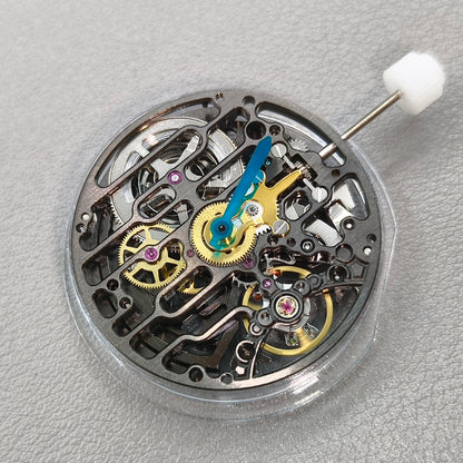 HZ7500A Black Hollow Round Automatic Mechanical Movement