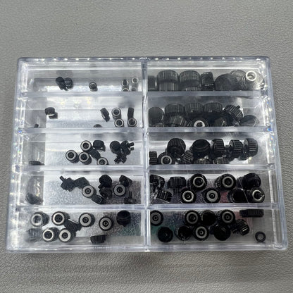 100 PIECES Steel Stainless Different Sizes 3.0-8.0mm Watch Crowns