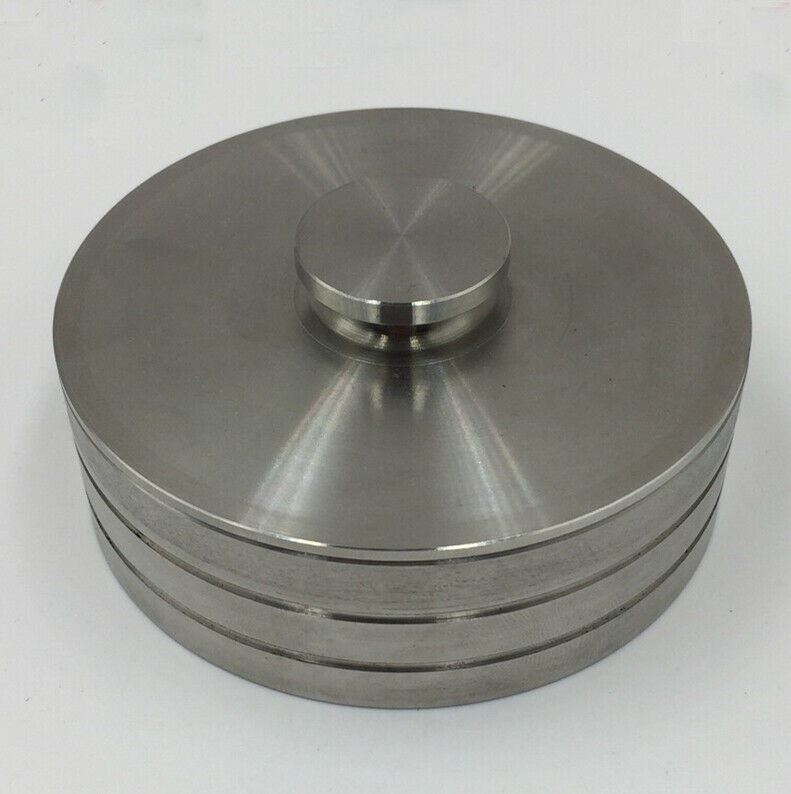 Stainless Steel Watch Oil Benzine Cup 76mm with Anti-Leak Cover, precision tool for watchmakers.