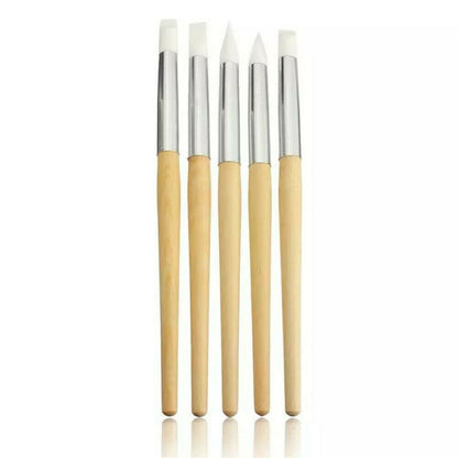 5Pack Gear Bridge hand cleaner pen removing dust from watch dials for precise accessory maintenance.