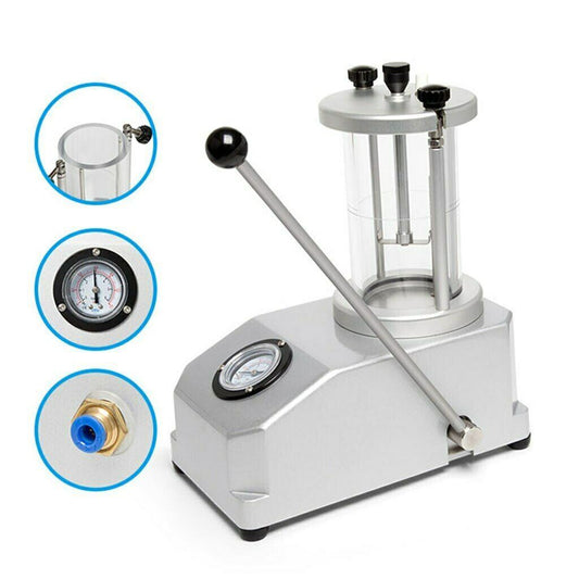 Aluminum 6 ATM waterproof watch tester, air pressure resistance for accurate testing.