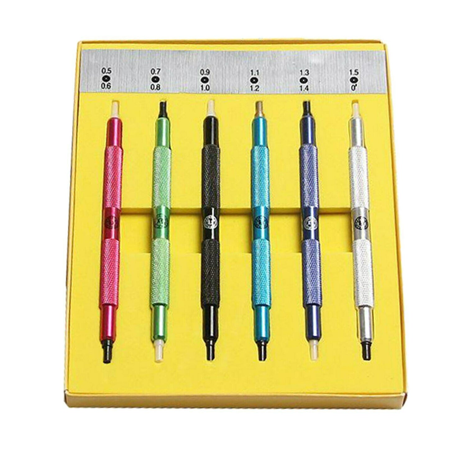 Outil de réparation d'horloger, poussoir de réglage de pression d'aiguille de montre