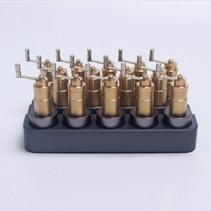 Watch mainspring winding barrels set for 3135/2836/2824/8200 repair, precision fit.