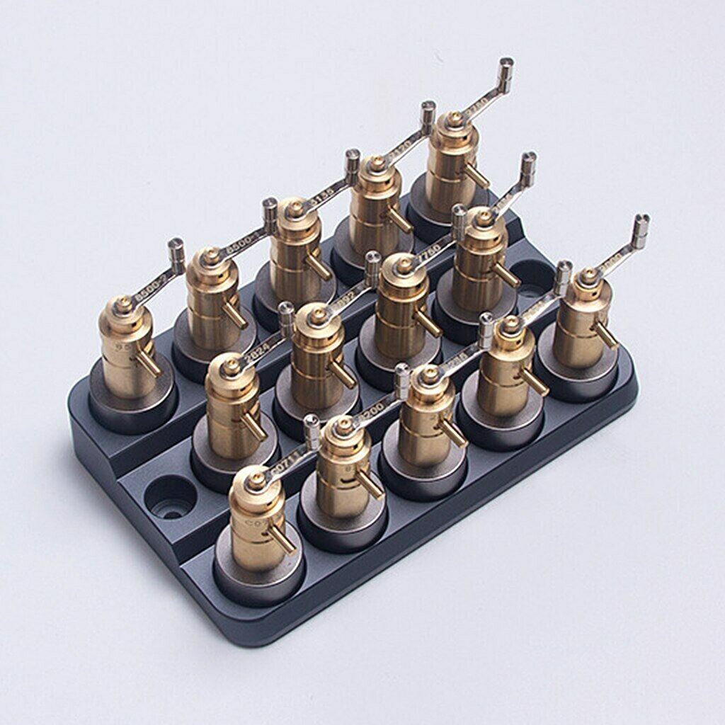 Watch mainspring winding barrels set, precision repair parts for 3135/2836/2824/8200 movements.