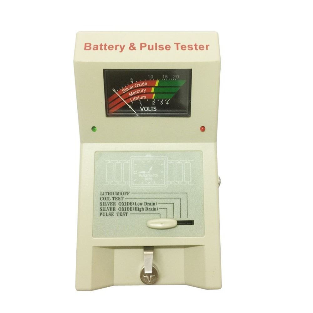 Watch battery tester for quartz movements by Brand New, precise pulse tool for accurate battery checks.