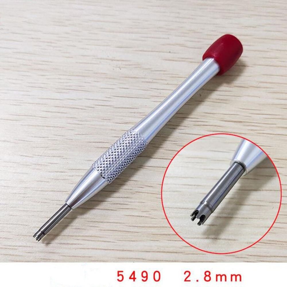 Precision Richard Mille screwdriver for watch strap, bezel, and movement adjustments, ideal for fine repairs.