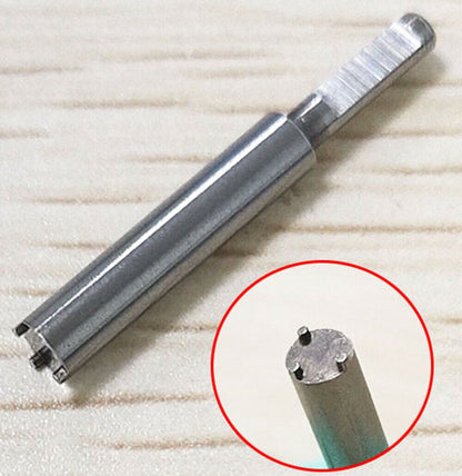 Precision Oscillating Weight Rotor Screwdriver by Omega for fine-tuning 8800 watch movement components.