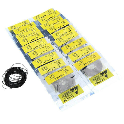 950/750/500 PCS Wholesale Rubber Silicone Watch Gasket O-Ring Back Case Assorted