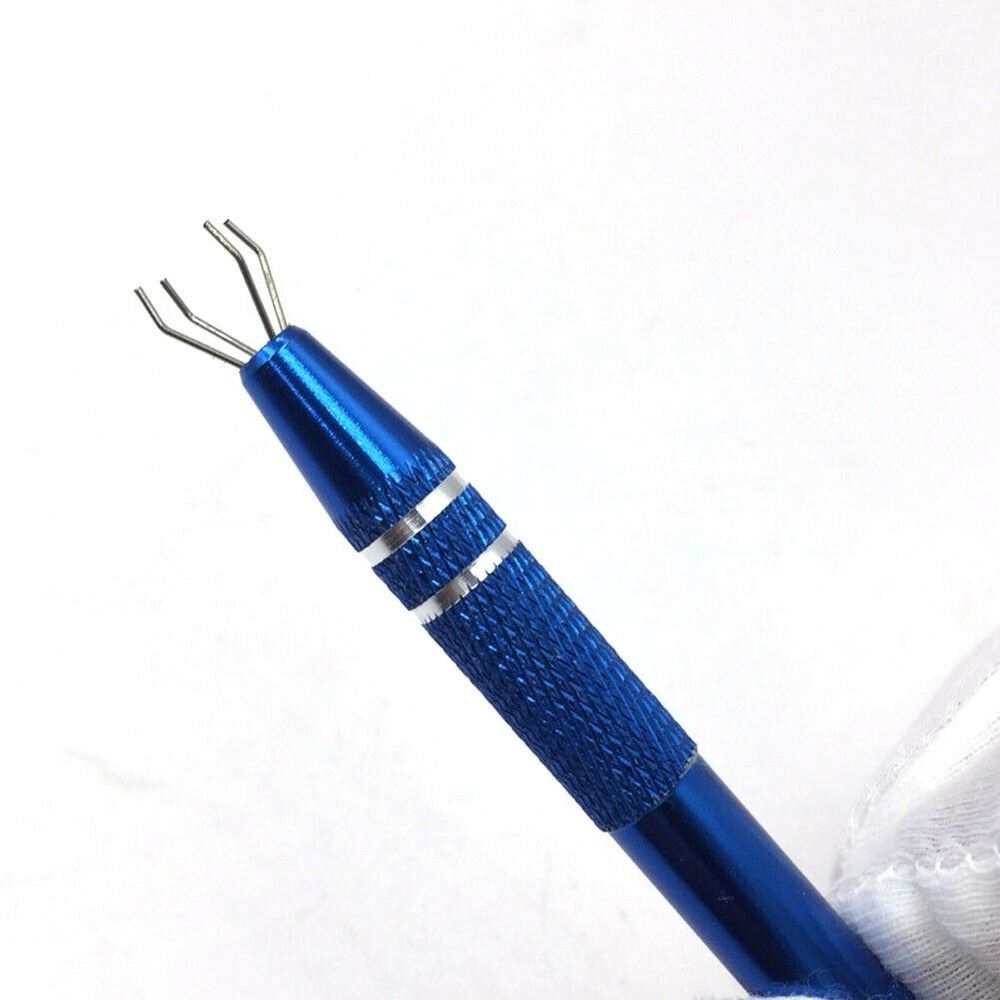 Alloy non-slip pin vise clamp, ideal for securely holding watch movement balance wheels during repair.