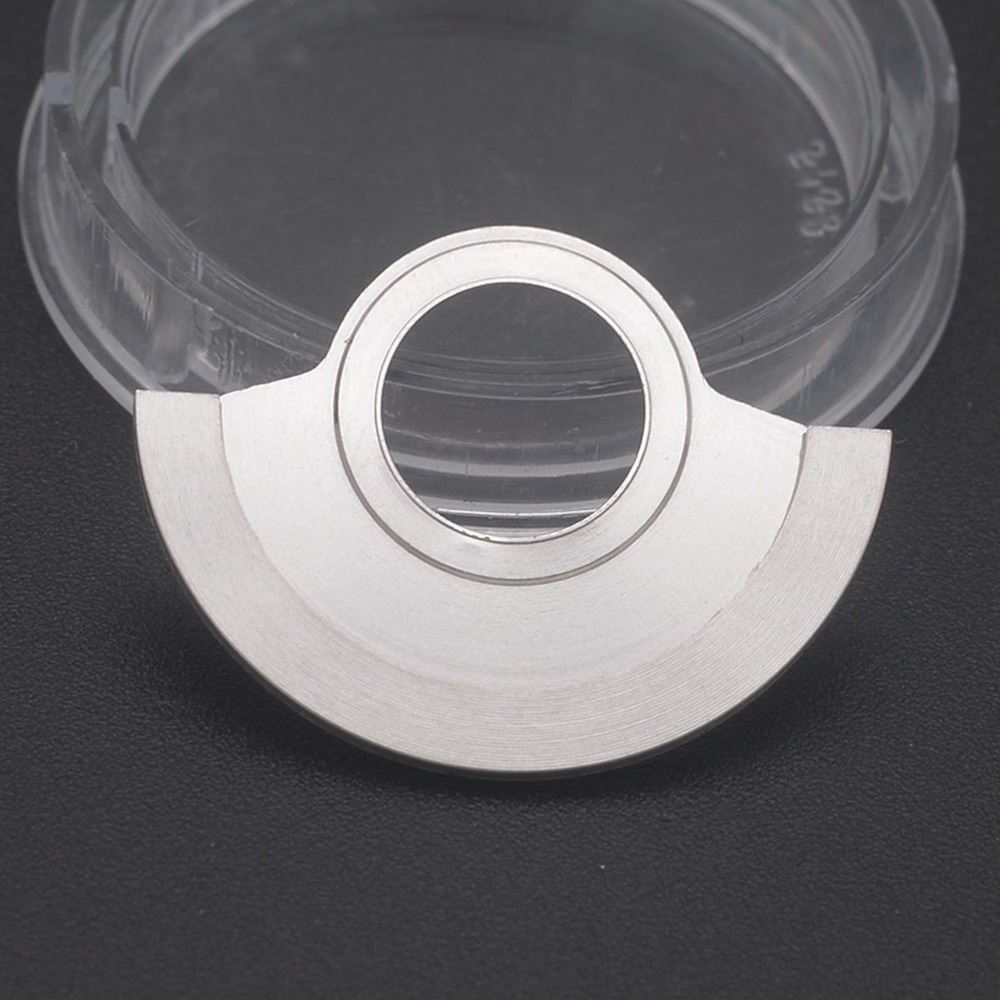 Precision ETA 2892 watch movement rotor, durable oscillating weight replacement for smooth timekeeping.