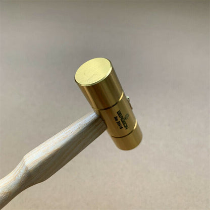 Bergeon 30416 brass hammer for precise watch repair, ideal for professional watchmakers' toolkit.