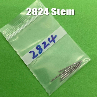 Generic winding stem for ETA 2836-2 mechanical movement, compatible with 2824-2 and 2834-2, precision fit watch part.