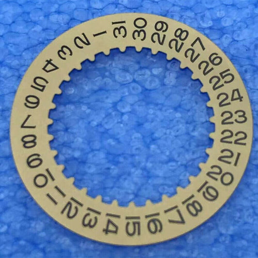 Disque de date doré de remplacement générique pour mouvement RLX 3135