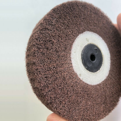 Bergeon 6085-F3 fine grain aluminum oxide polishing brush for precise watch accessory care.