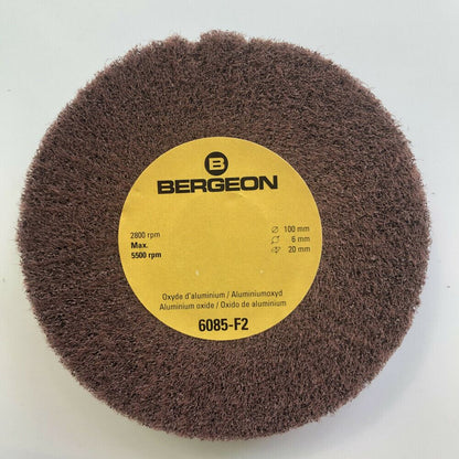 Bergeon 6085-F2 aluminum oxide polishing brush for fine grain abrasive watch accessory cleaning
