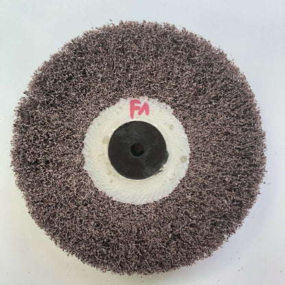 Bergeon 6085-F1 aluminum oxide abrasive polishing brush for watch accessory finishing.