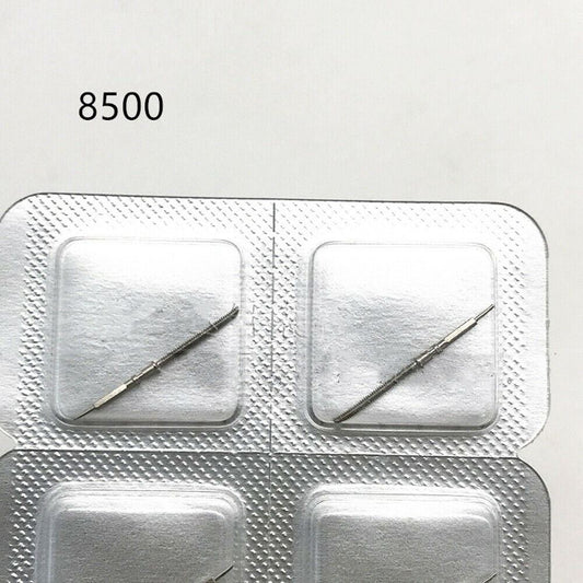 Swiss Made original watch winding stem for Omega 8500 movement, precision replacement part.