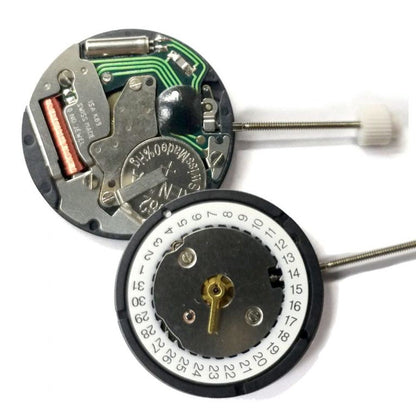 ISA K83/103 quartz movement watch repair part with 3 hands by Watchmakers, new and precise.