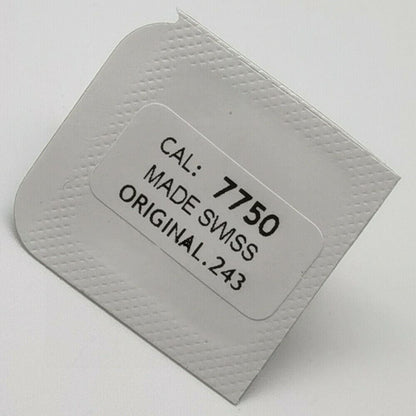 Cannon pinion replacement part Ref.243 for 7750 watches, precision fit for watch repair.