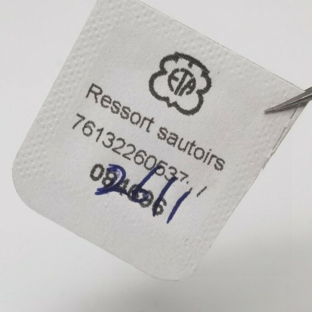 Jumper spring replacement for ETA 7750, durable metal design ensuring precise fit and reliable watch movement.