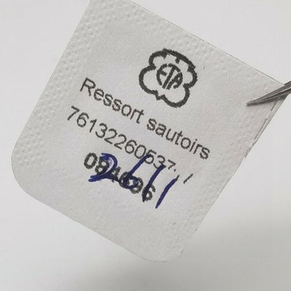 Jumper spring replacement for ETA 7750, durable metal design ensuring precise fit and reliable watch movement.