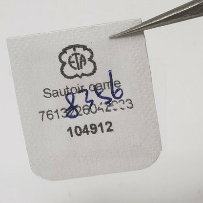 Hammer cam jumper chronograph bridge jeweled for ETA 7750 watch movement, precision part accessory.