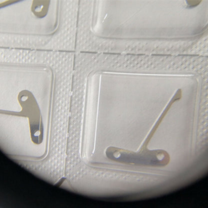 Hammer cam jumper chronograph bridge jeweled for ETA 7750 movement, precision watch accessory.