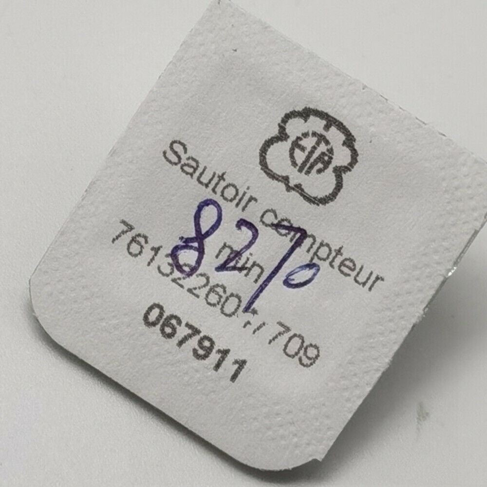 Minute counter jumper replacement part for ETA 7750 movement, ensuring precise watch timing accuracy.