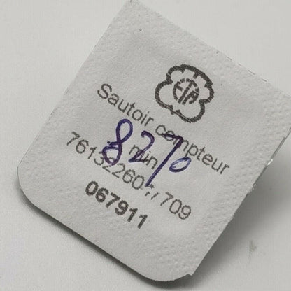 Minute counter jumper replacement part for ETA 7750 movement, ensuring precise watch timing accuracy.