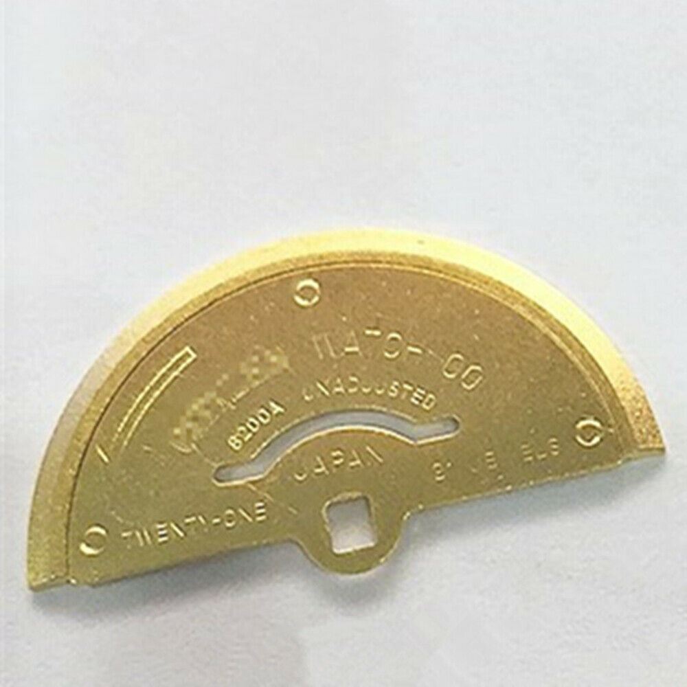 Movement watch part rotor oscillating weight for Miyota 8200, durable replacement component.