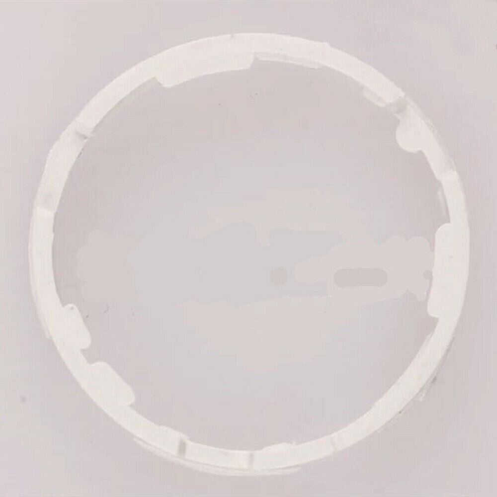 Plastic spacer ring for Miyota 8200 watch movement, replacement part for accurate assembly.