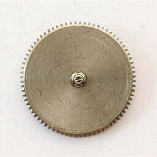 Complete watch barrel with new mainspring for Miyota 8200 movement, high-quality spare part.