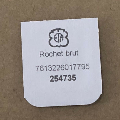 Ratchet wheel replacement part for ETA 2671 watch movement, precision fit for seamless repair.