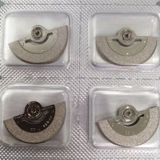 Miyota 6T51 movement watch rotor part, precision oscillating weight for repair and replacement.