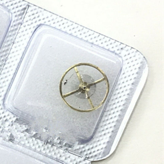 Mingzhu 4813 balance wheel with hairspring for watch repair, precision Chinese spare part.