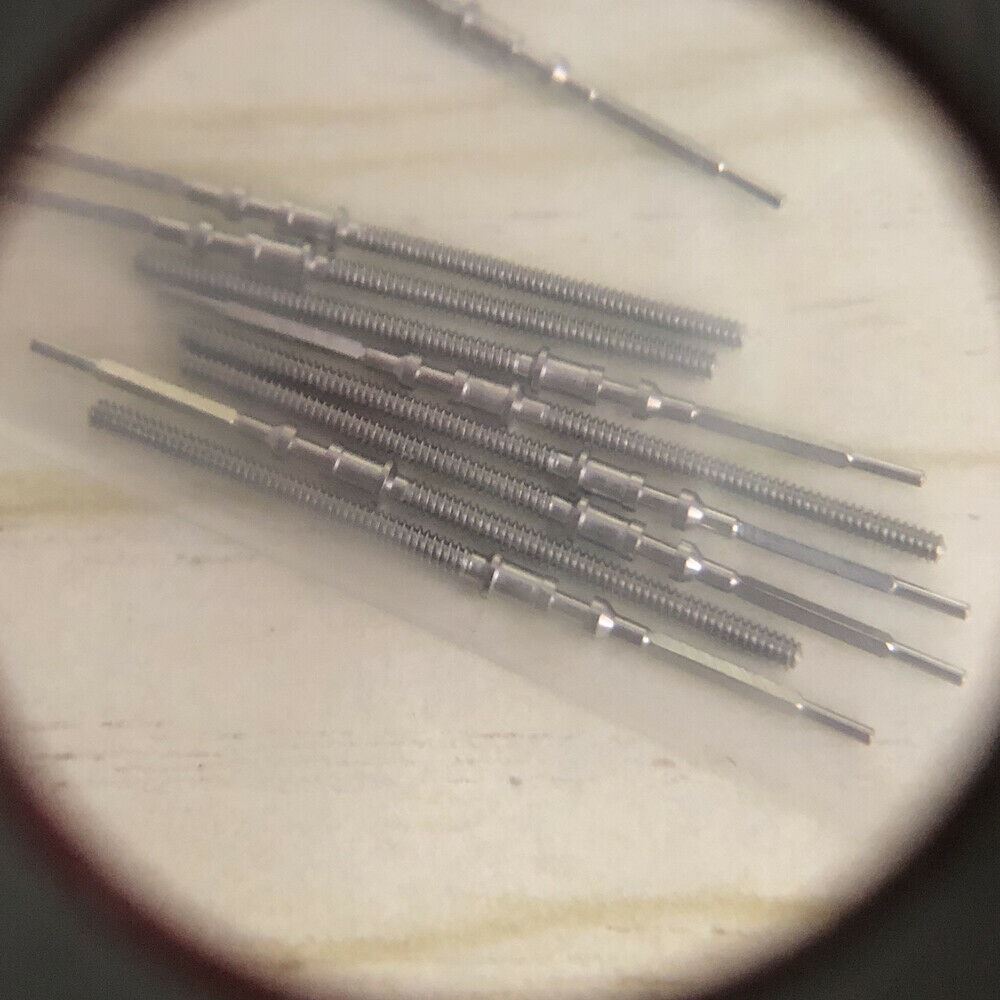 Watch winding stem replacement for YN55A YN56A movements, durable spare part.