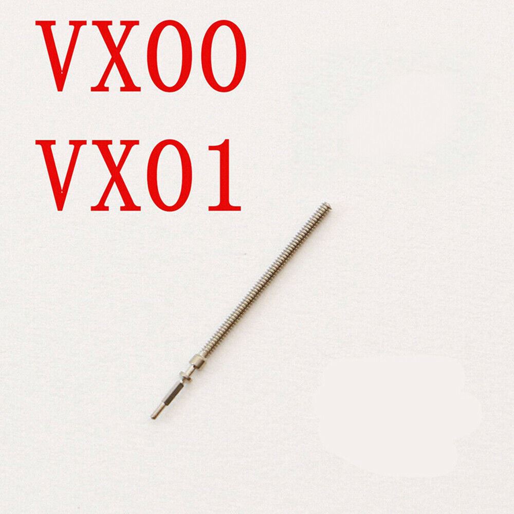 Movement watch winding stems for VX00 VX01 VX10 VX11 models, durable replacement parts.