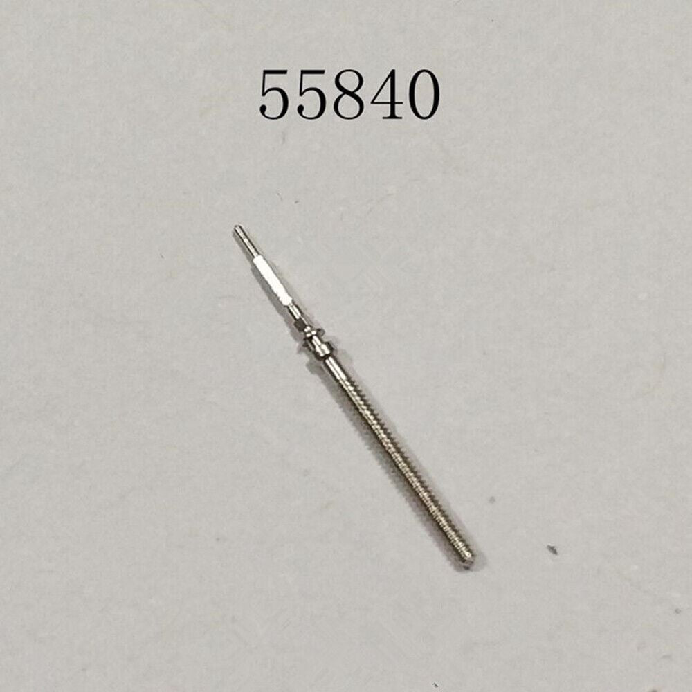 Movement watch winding stem for 55840 and 55841, perfect replacement part for precise watch repairs.