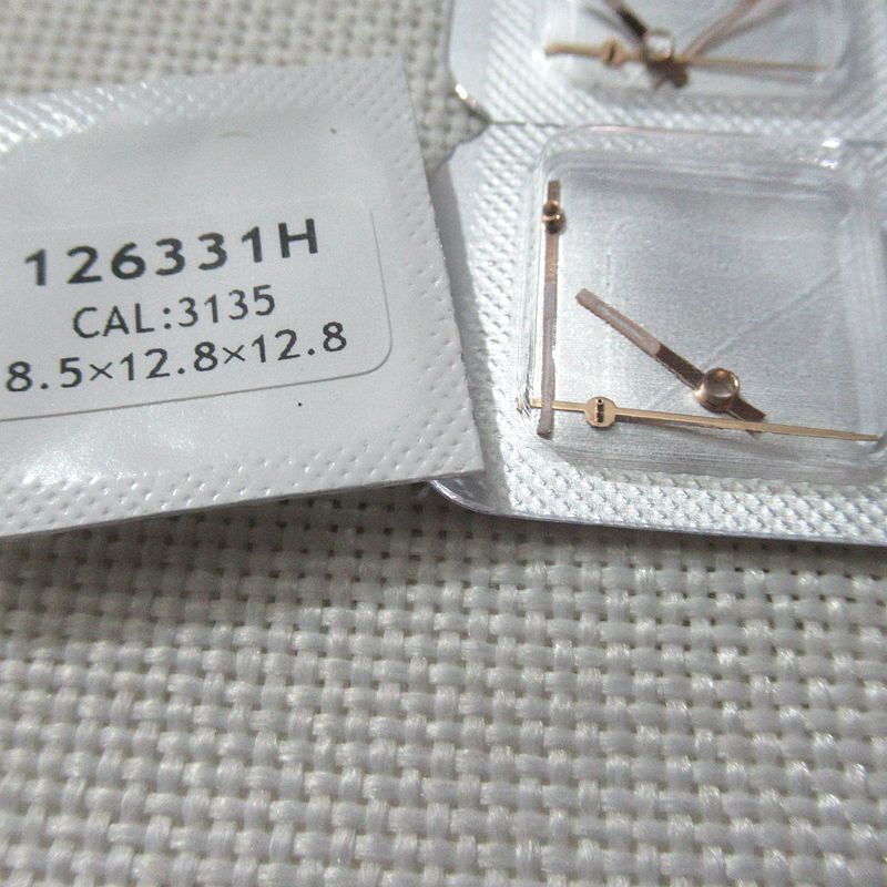 Luminous Hour, Minute, and Second Hands Set for 3135 Watch Movement, Enhancing Visibility