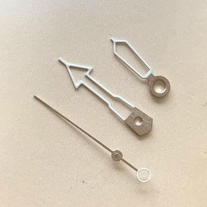 Green luminous hollow watch hands set for NH35 NH36 movement, boosting readability and modern watch design