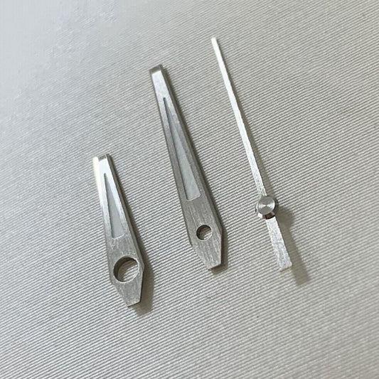 Green luminous lightning watch hands set for NH35 NH36 movement, perfect for custom watch repairs.