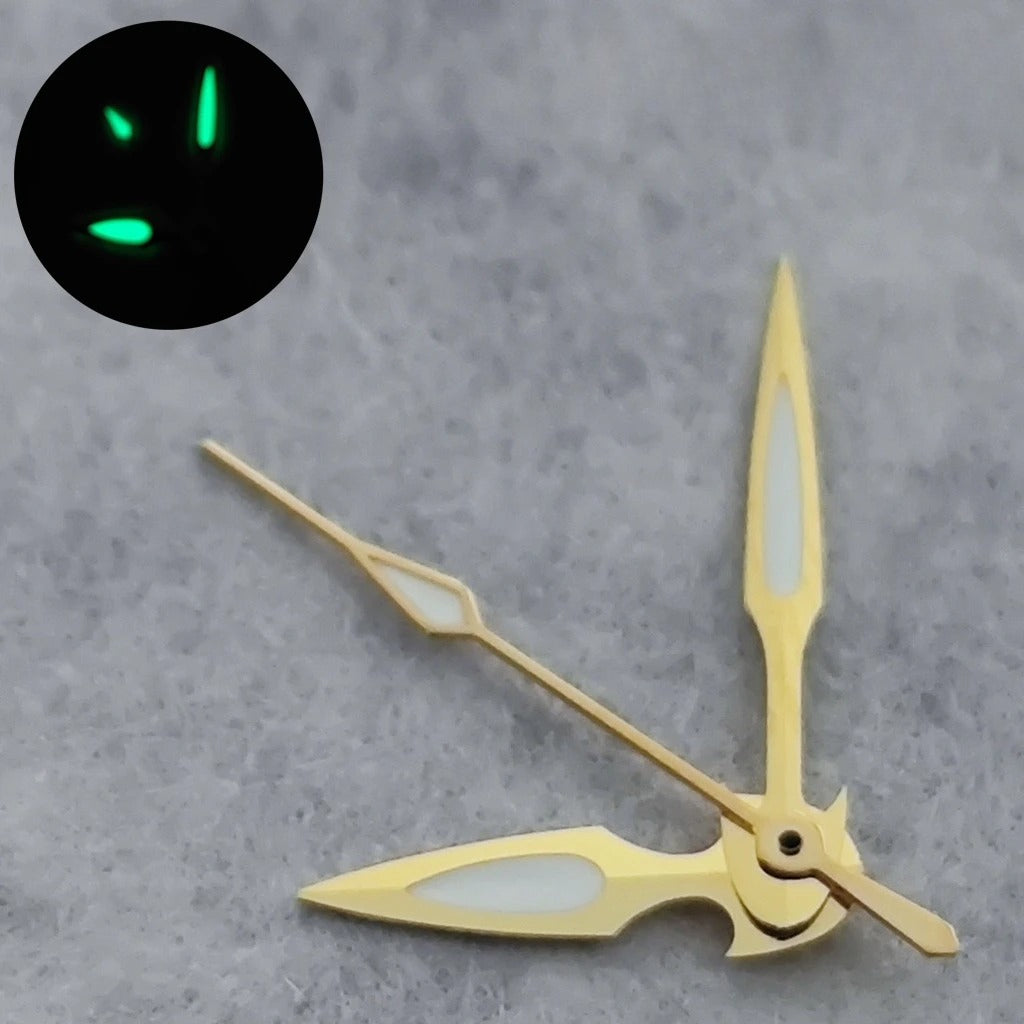 NH35 Green Luminous Watches Hands For NH35 NH36 4R 7S Replacements Parts