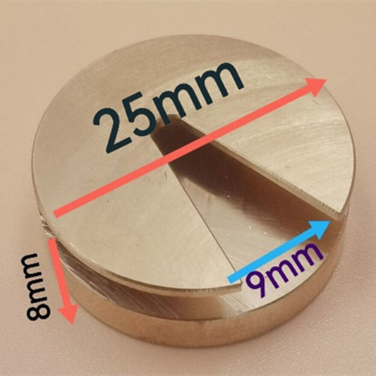 Copper support for cleaning balance wheel impulse-pin, durable 7990 replacement part for watch repair.