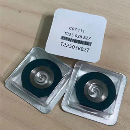 Mainspring for C07.111 C07.121 watch movements, compatible with various brands and models.