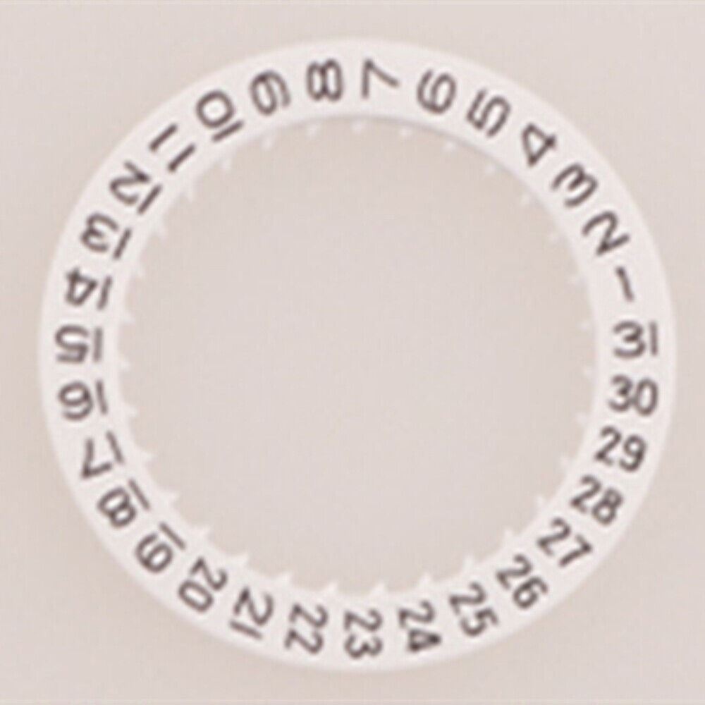 Disque de date blanc de remplacement générique pour mouvement Miyota 8200
