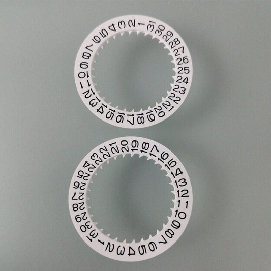 Disque de date blanc générique Date@3 pour mouvement NH35 NH36
