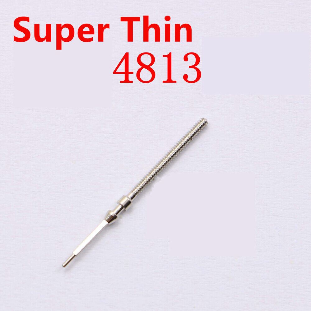 Watch winding stem for Super Thin Chinese 4813 mechanical movement, compatible precision part.