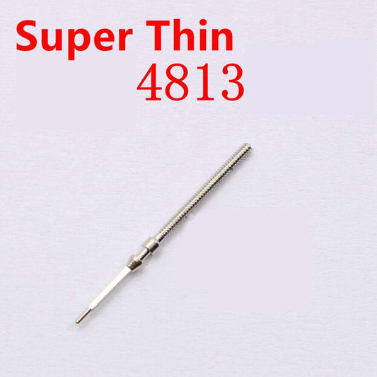 Watch winding stem for Super Thin Chinese 4813 mechanical movement, compatible precision part.